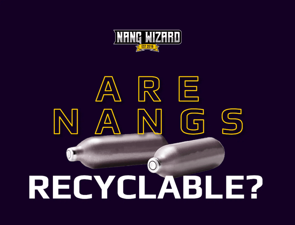Are Nangs Recyclable Whipped Cream Chargers