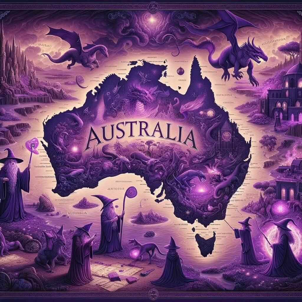 fantastic map of ausralia