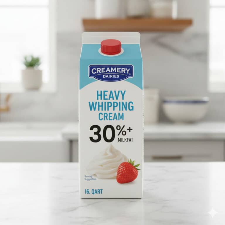30% fat heavy whipping cream